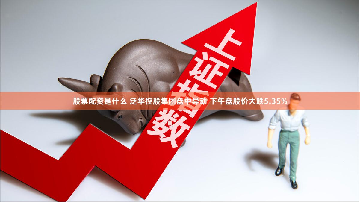 股票配资是什么 泛华控股集团盘中异动 下午盘股价大跌5.35%