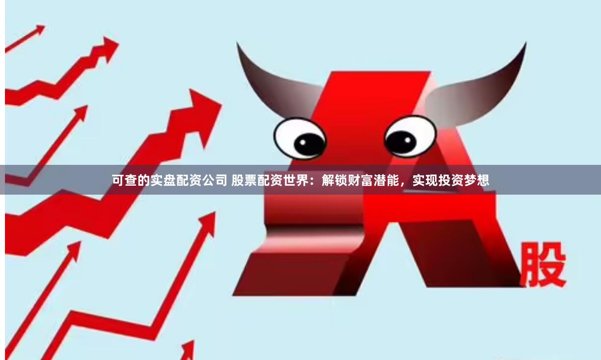 可查的实盘配资公司 股票配资世界：解锁财富潜能，实现投资梦想